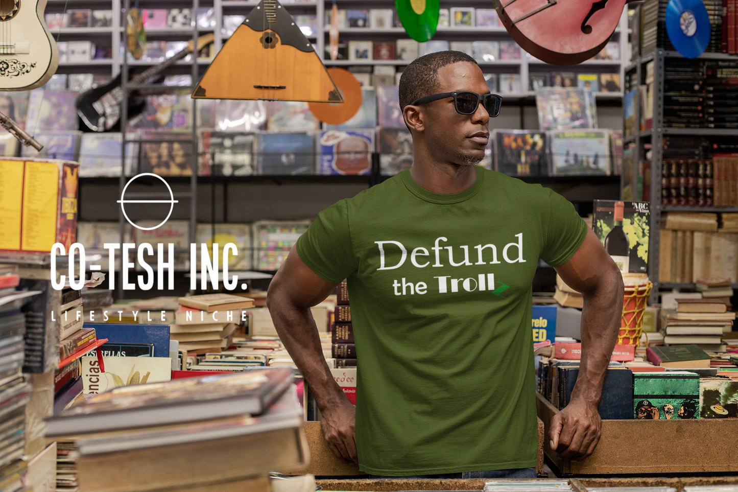 DeFund the Trolls Short-Sleeve Unisex T-Shirt | Expression Tees | Cotesh