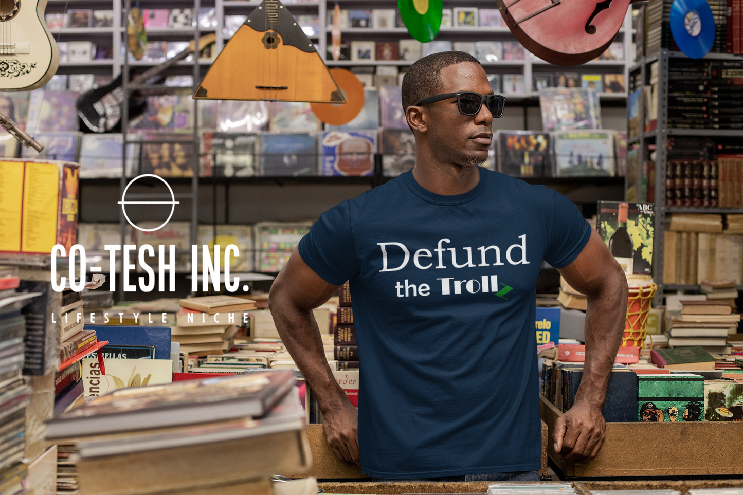 DeFund the Trolls Short-Sleeve Unisex T-Shirt | Expression Tees | Cotesh