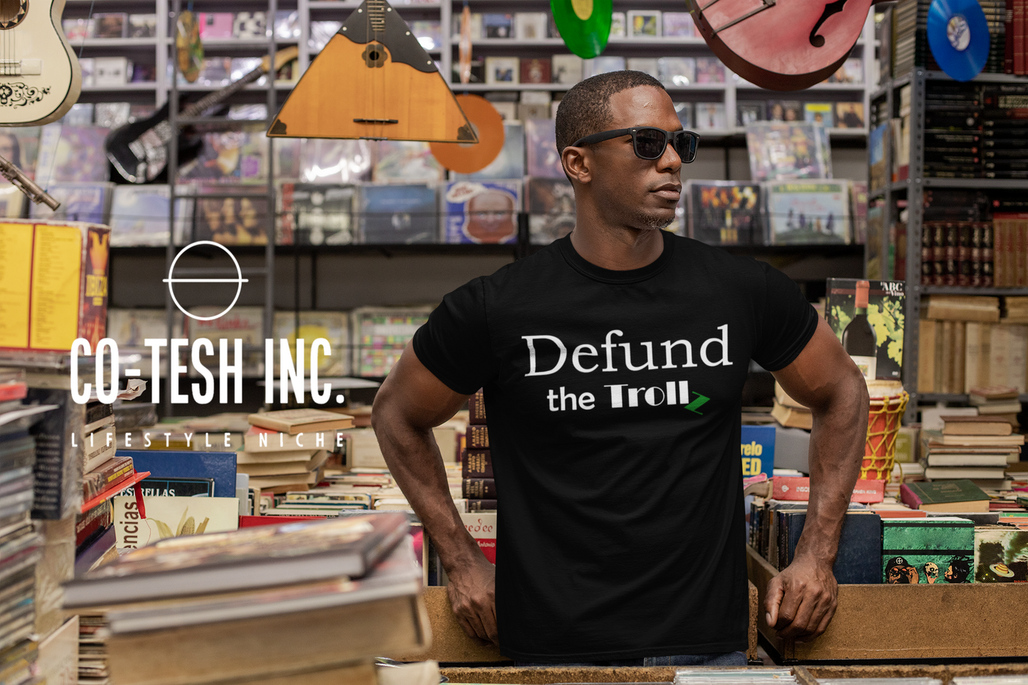 DeFund the Trolls Short-Sleeve Unisex T-Shirt | Expression Tees | Cotesh