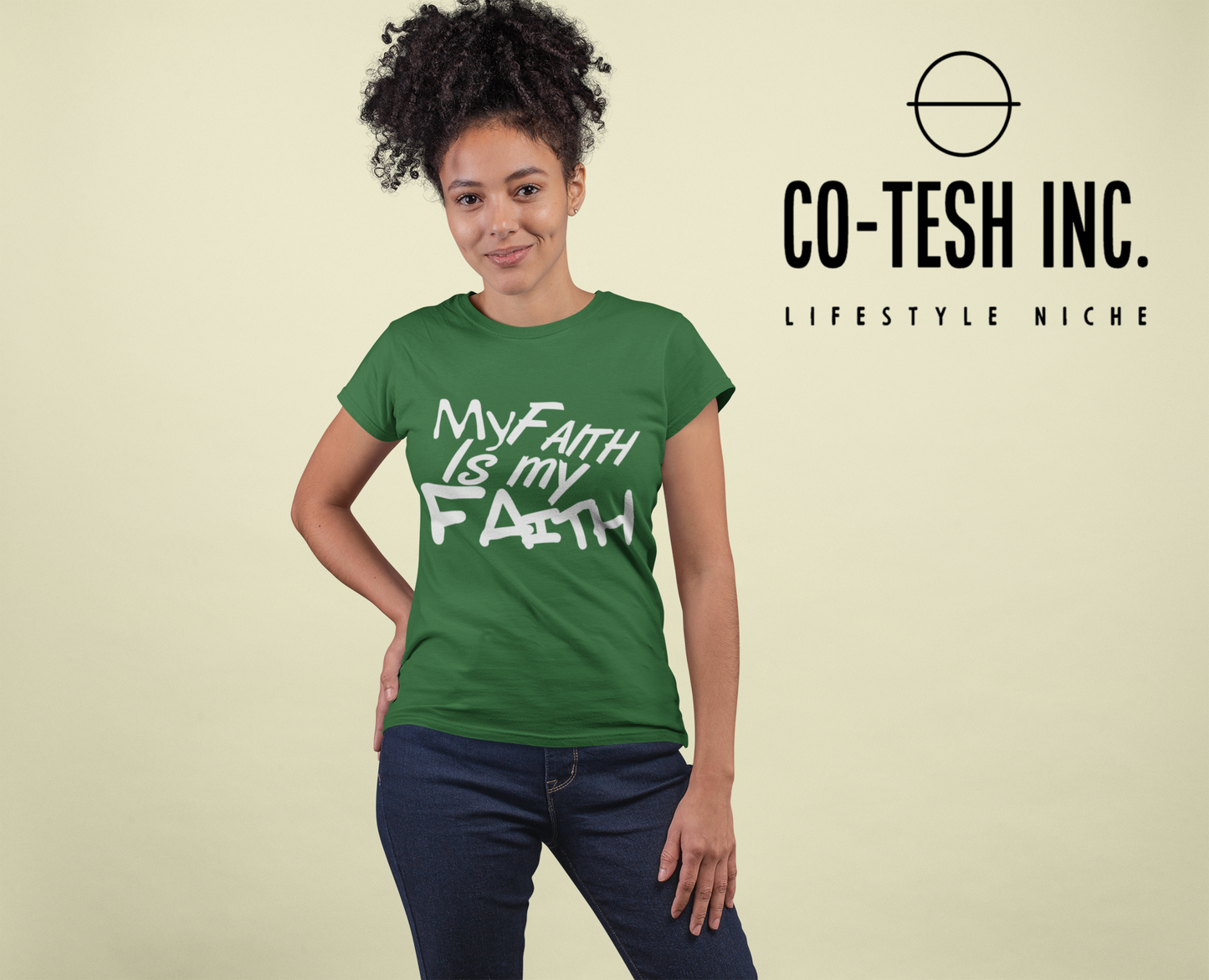 My Faith is My Faith | Short-Sleeve Unisex T-Shirt | expression tees | Cotesh