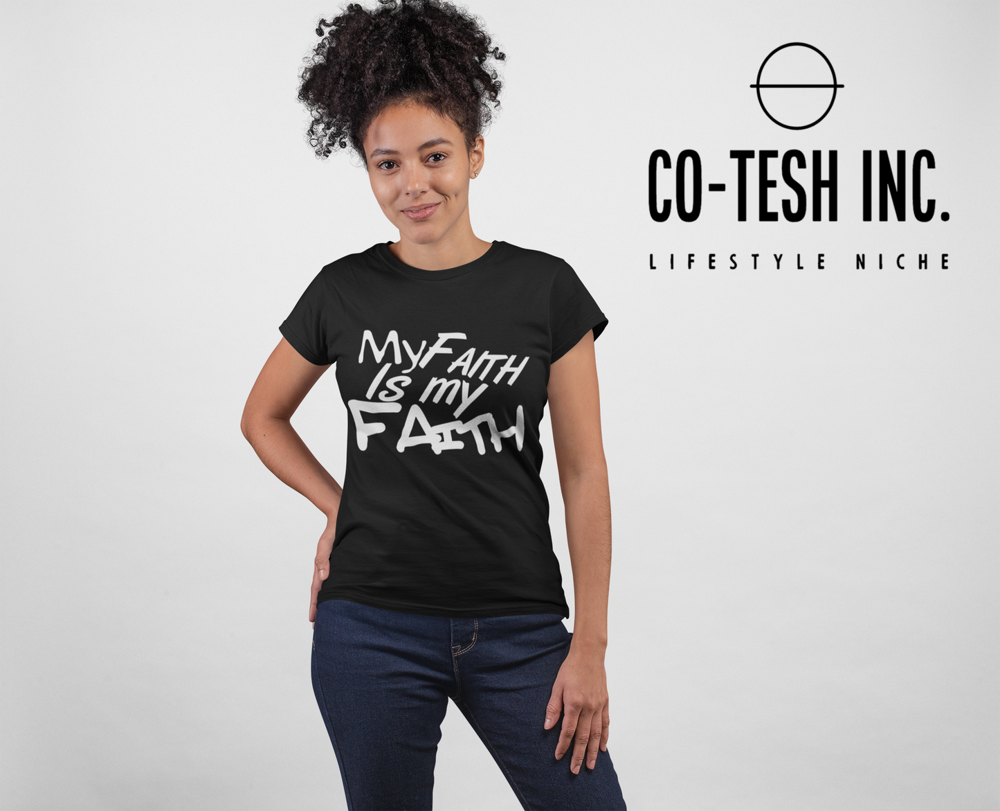 My Faith is My Faith | Short-Sleeve Unisex T-Shirt | expression tees | Cotesh