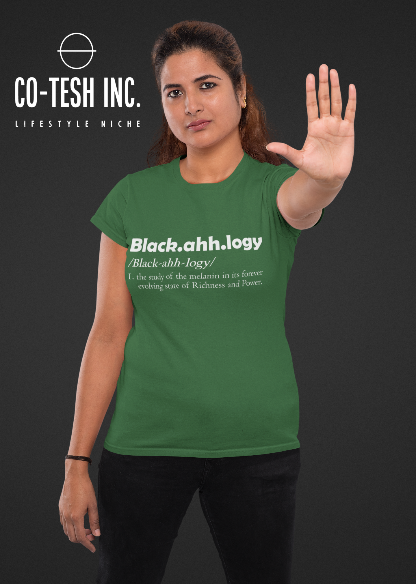 Black.ahh.logy | Short-Sleeve Unisex T-Shirt | Conscious Movement | Cotesh | expression tees