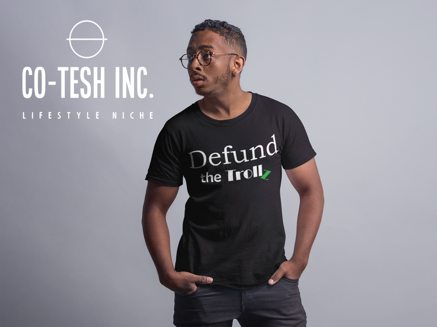 DeFund the Trolls Short-Sleeve Unisex T-Shirt | Expression Tees | Cotesh