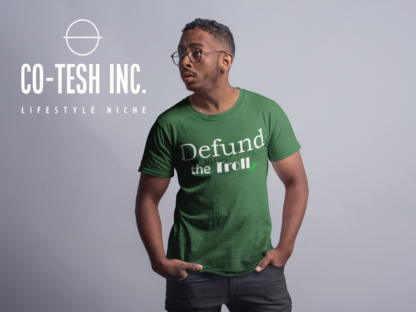 DeFund the Trolls Short-Sleeve Unisex T-Shirt | Expression Tees | Cotesh