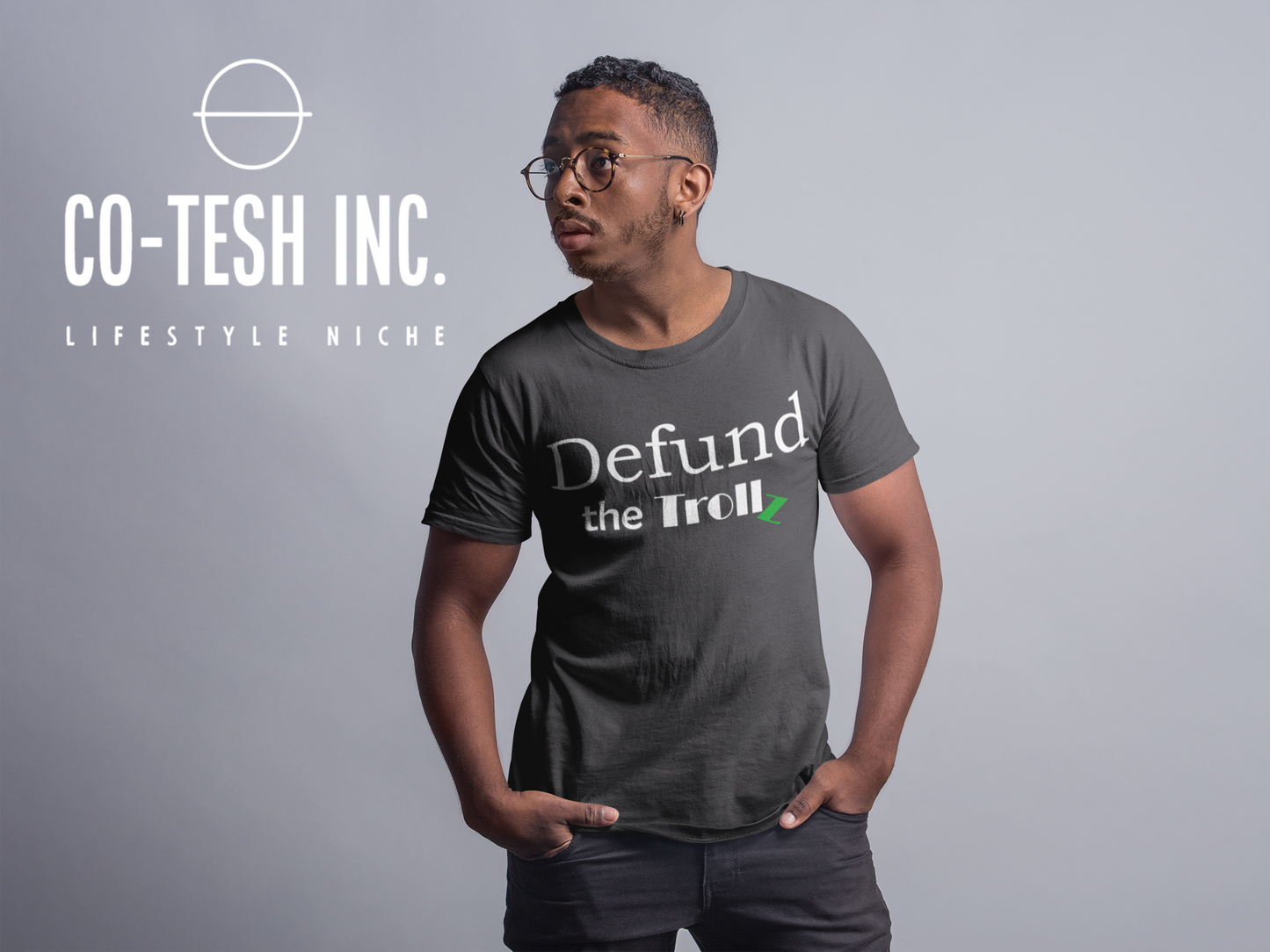 DeFund the Trolls Short-Sleeve Unisex T-Shirt | Expression Tees | Cotesh