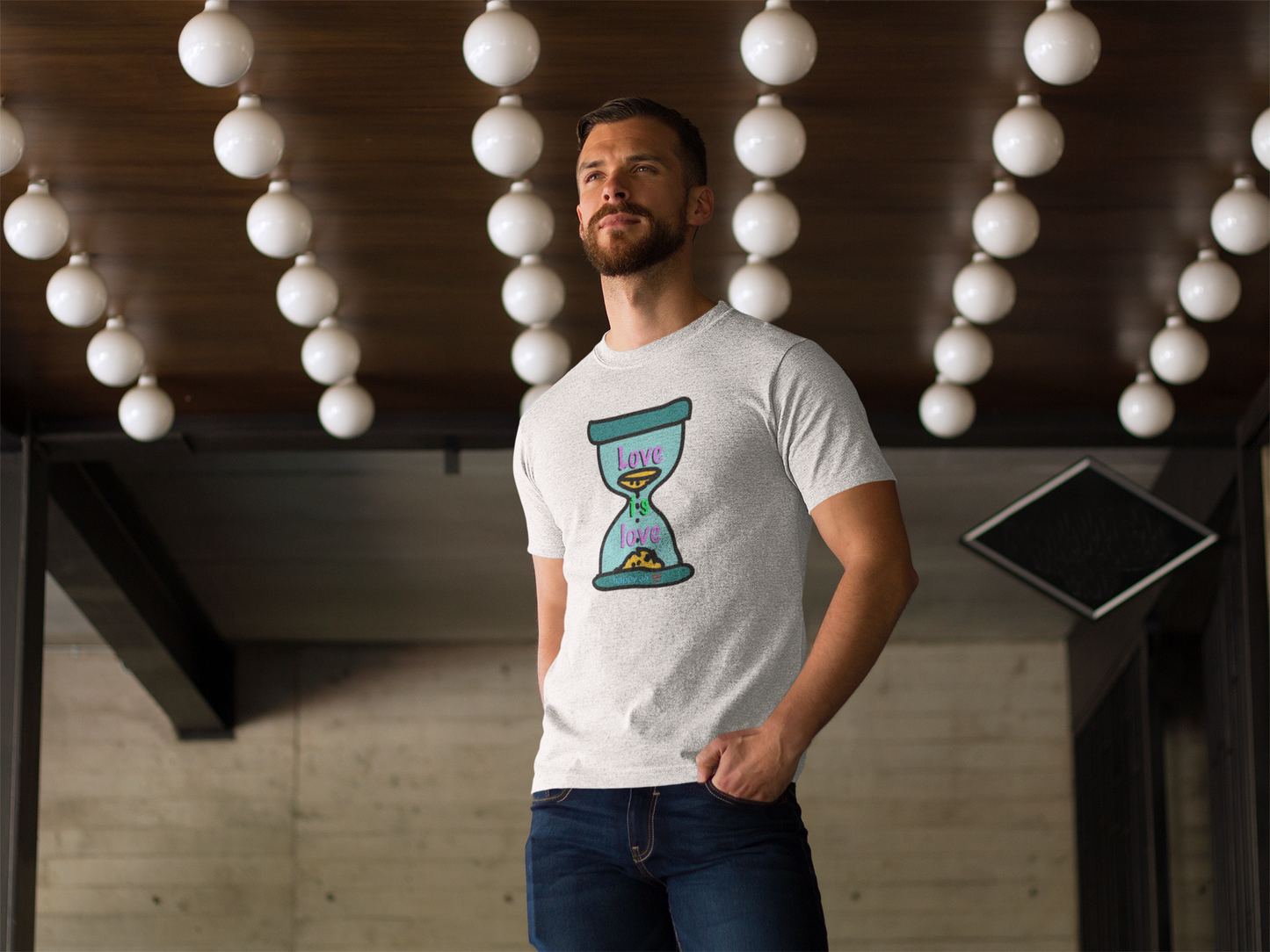 Love is Love-Short-Sleeve Unisex T-Shirt by Co-Tesh