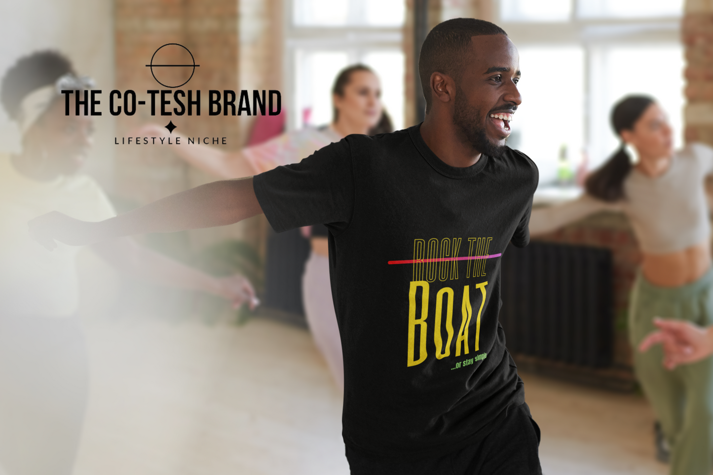 Rock the Boat-Short-Sleeve Unisex T-Shirt by Co-Tesh