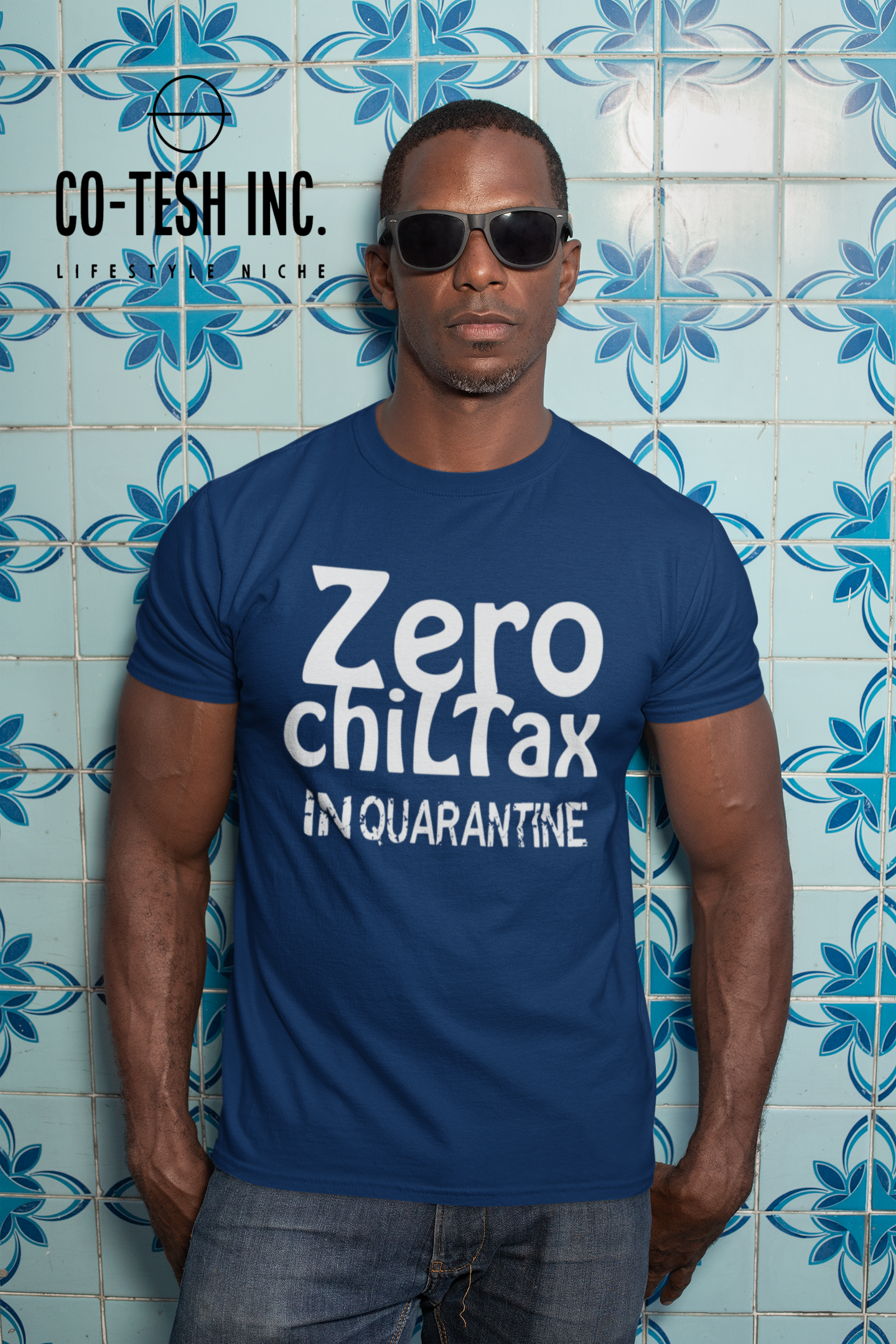 Zero Chiltax in Quarantine | Short-Sleeve Unisex T-Shirt | Conscious Movement | Cotesh | expression tees
