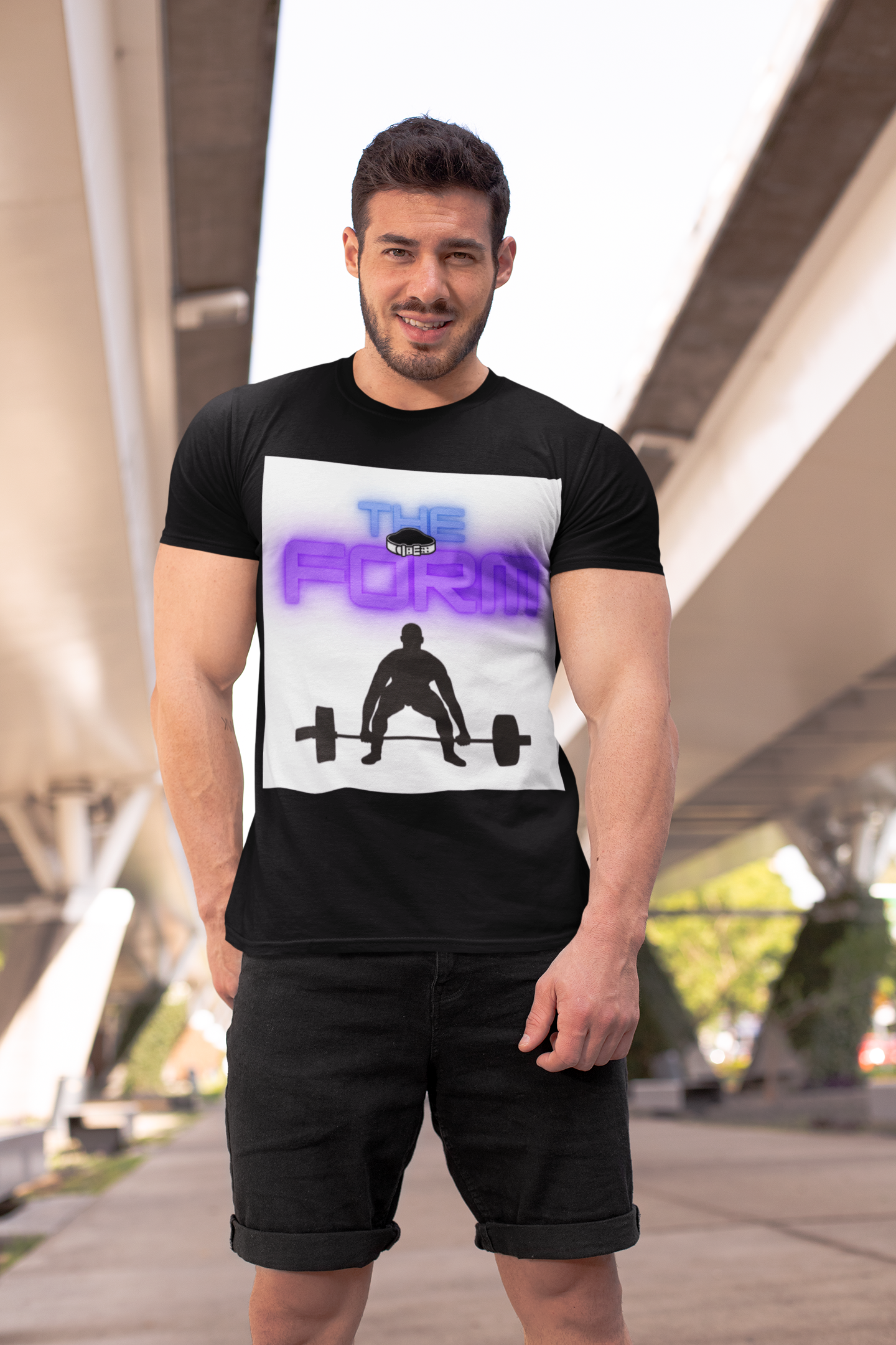 The Form-Short-Sleeve Unisex T-Shirt by Co-Tesh