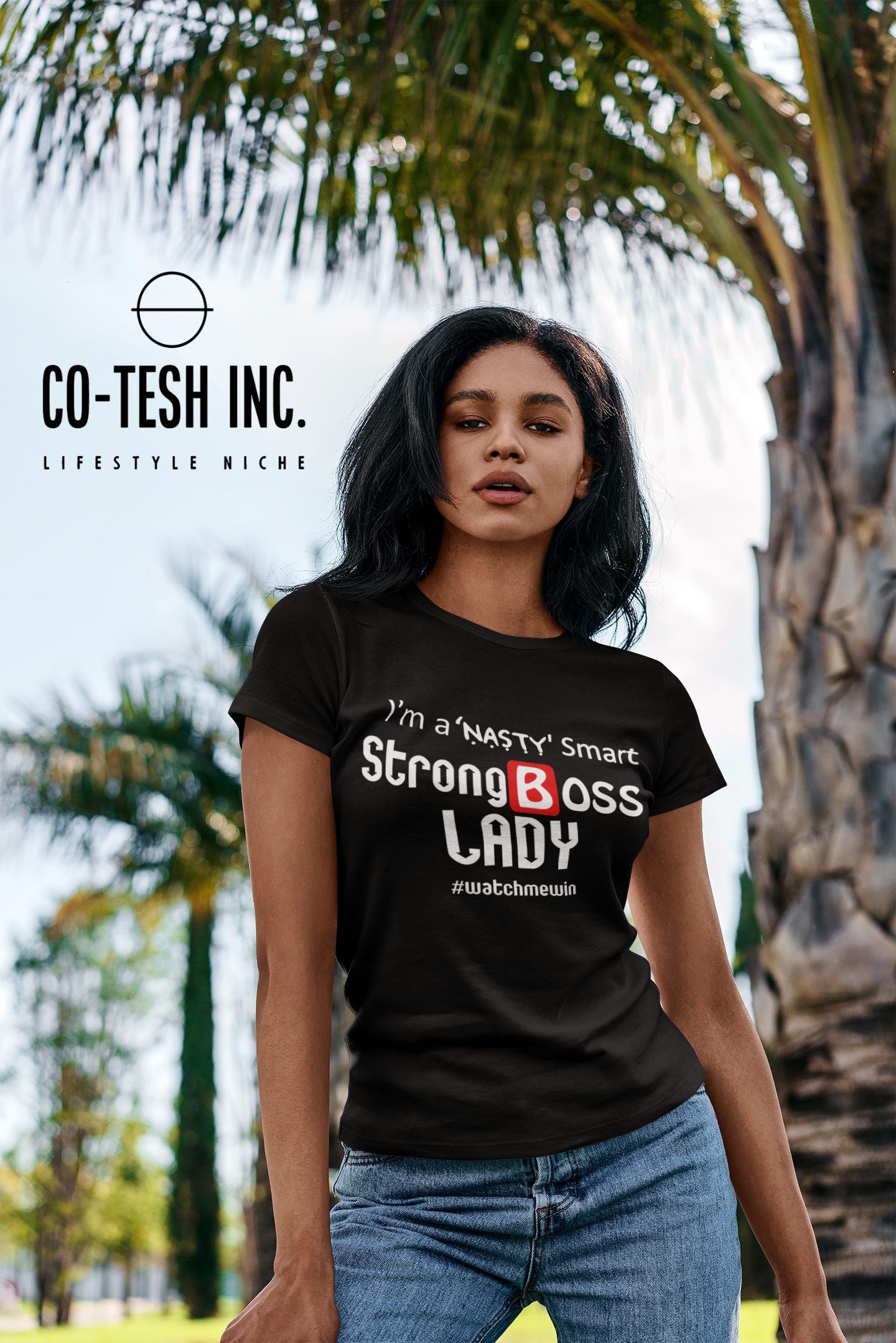 I am a Nasty Strong Boss lady Short-Sleeve Unisex T-Shirt | Expression Tees | Cotesh