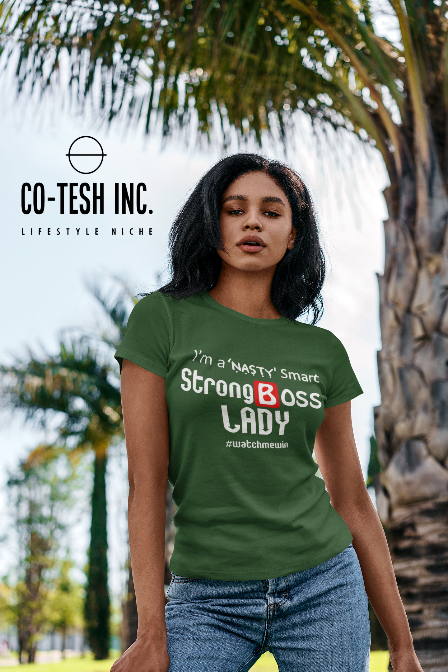 I am a Nasty Strong Boss lady Short-Sleeve Unisex T-Shirt | Expression Tees | Cotesh
