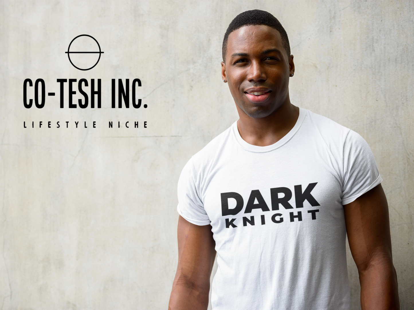Dark knight Short-Sleeve Unisex T-Shirt | Cotesh
