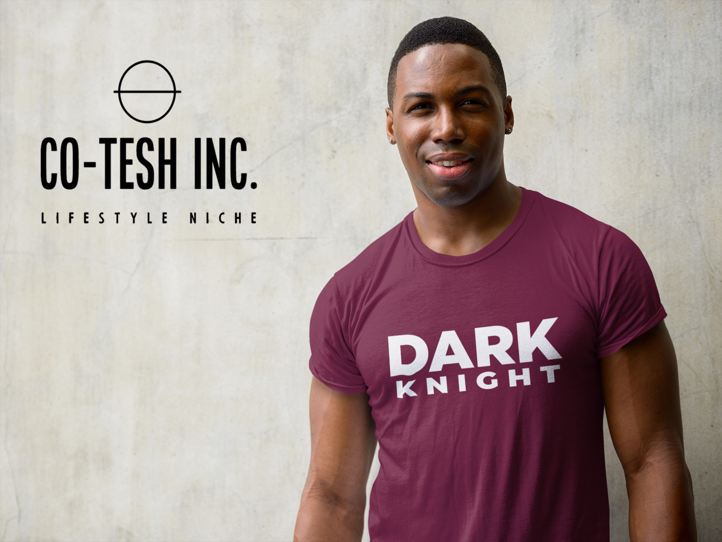 Dark knight Short-Sleeve Unisex T-Shirt | Cotesh