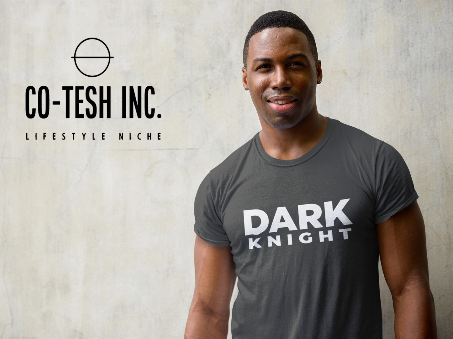 Dark knight Short-Sleeve Unisex T-Shirt | Cotesh