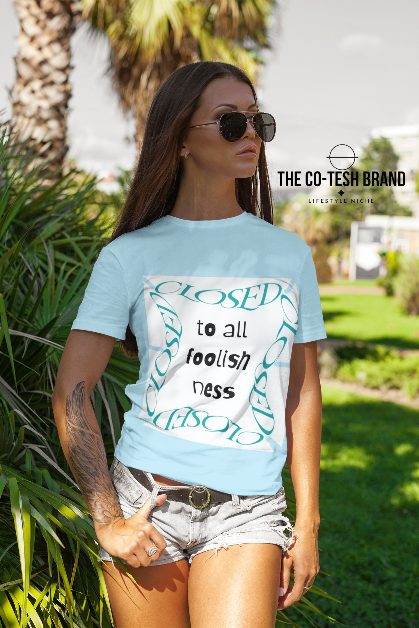 Closed To All Foolishness-Short-Sleeve Unisex T-Shirt by Co-Tesh