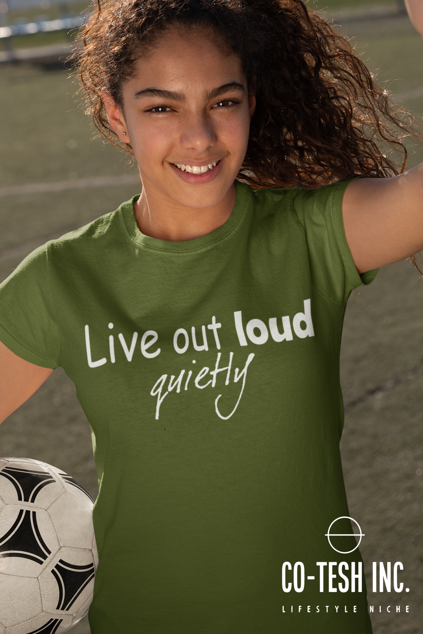 Live out quietly Short-Sleeve Unisex T-Shirt | Expression Tees | Cotesh