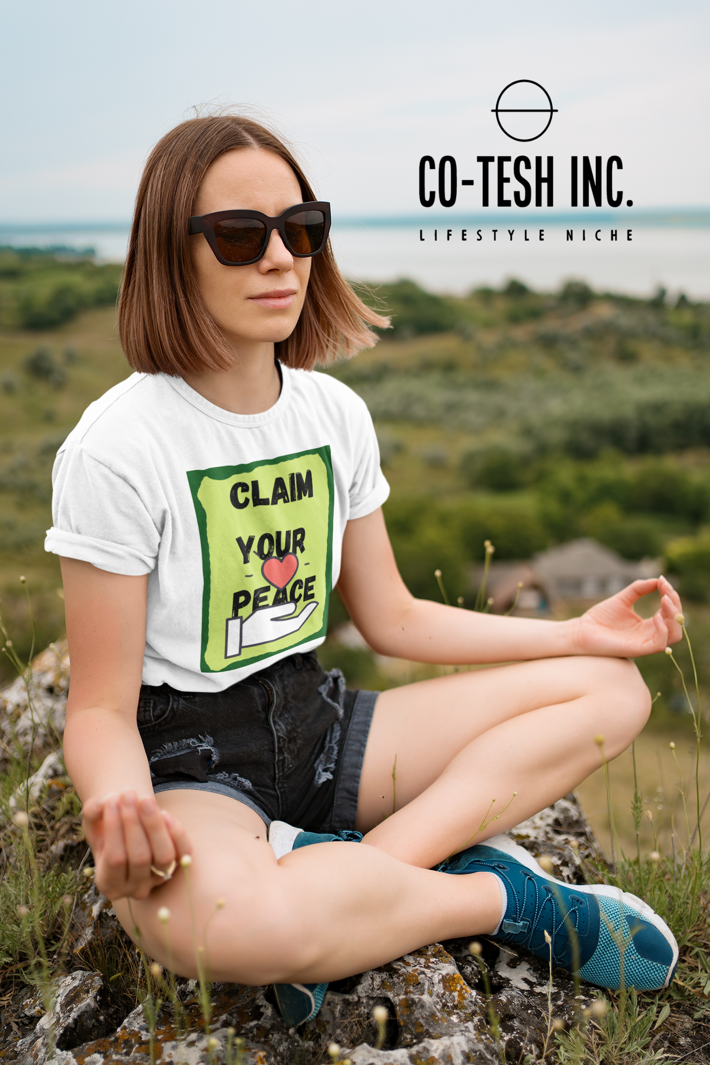 Claim Your Peace Short-Sleeve Unisex T-Shirt Cotesh