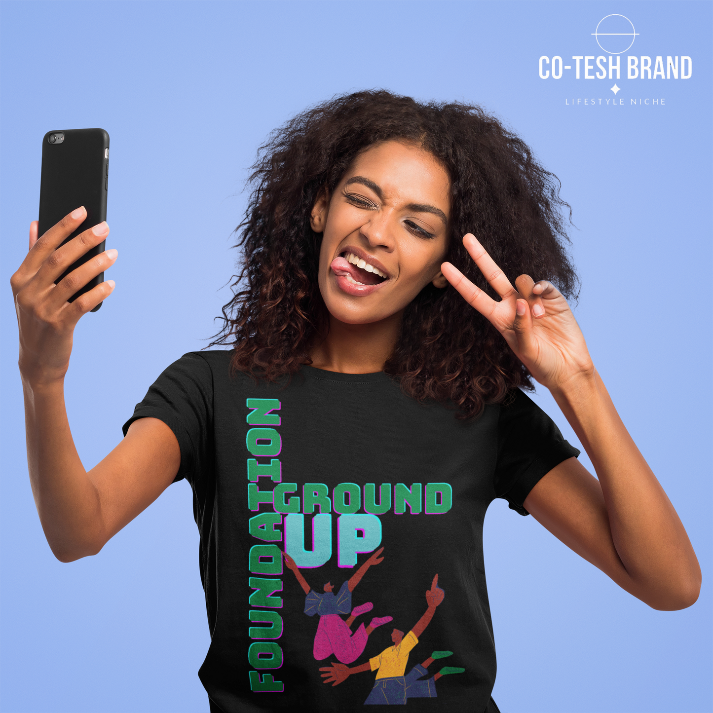 Ground Up Short Foundation -Sleeve Unisex T-Shirt