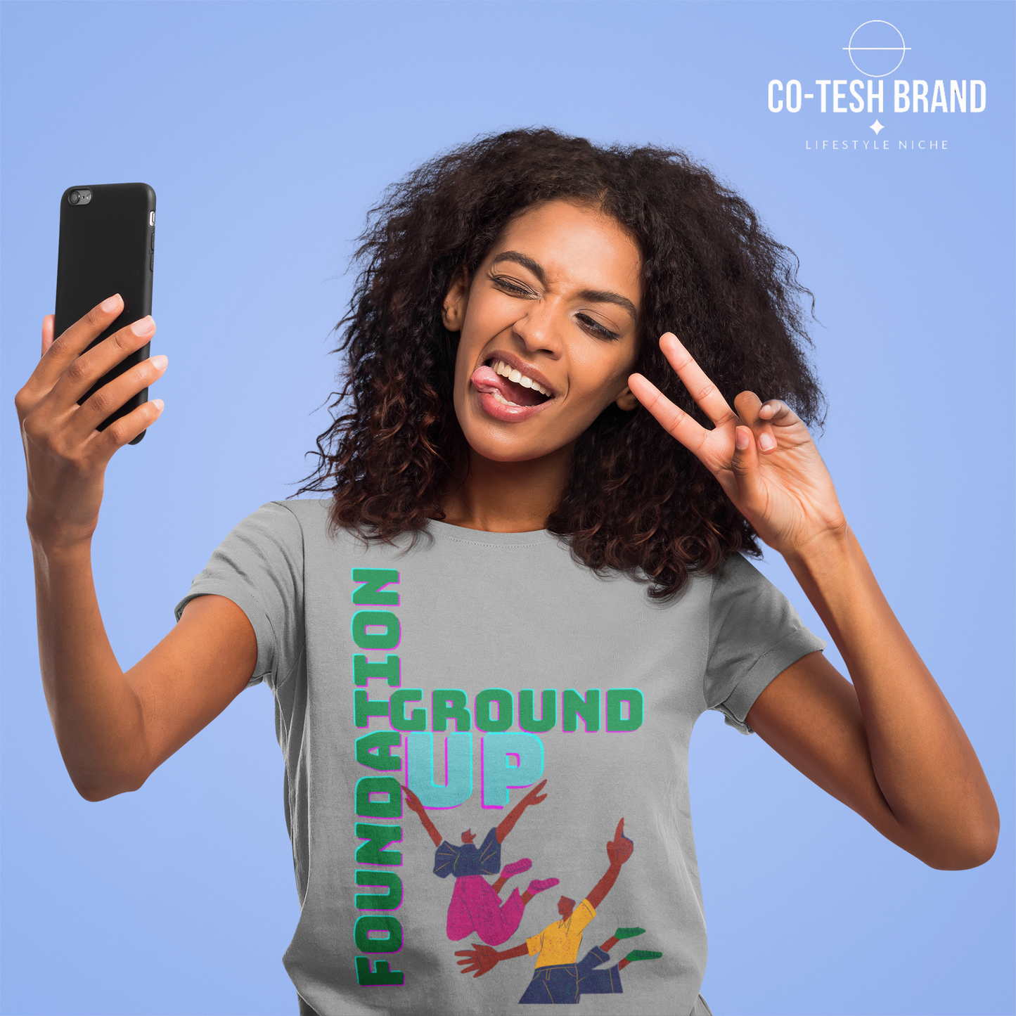 Ground Up Short Foundation -Sleeve Unisex T-Shirt