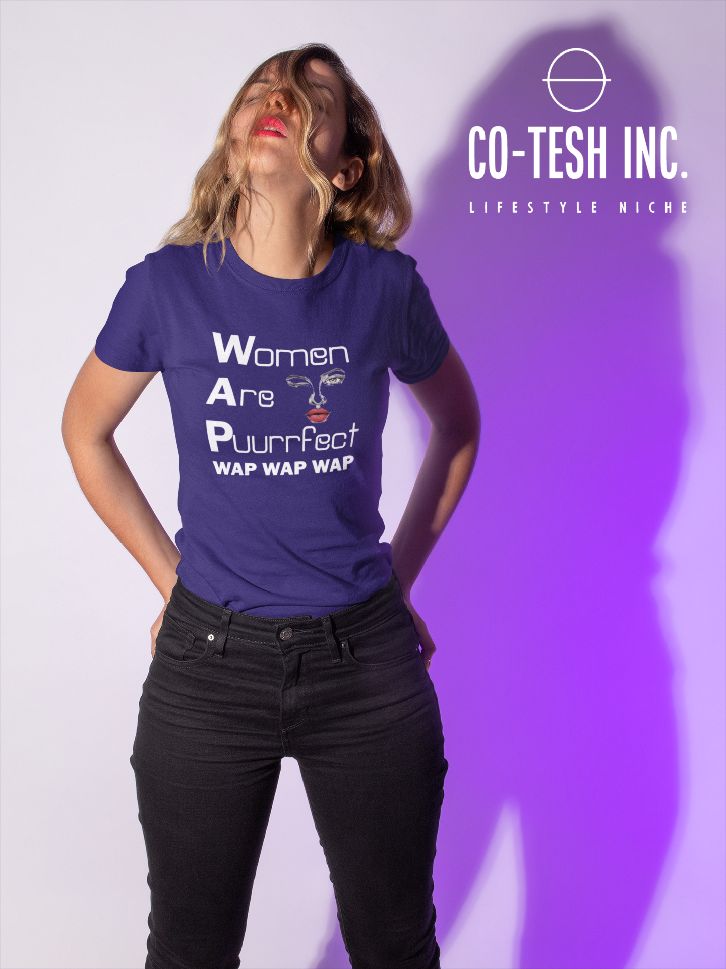 Women are Puurrfect Short-Sleeve Unisex T-Shirt Cotesh | WAPvention