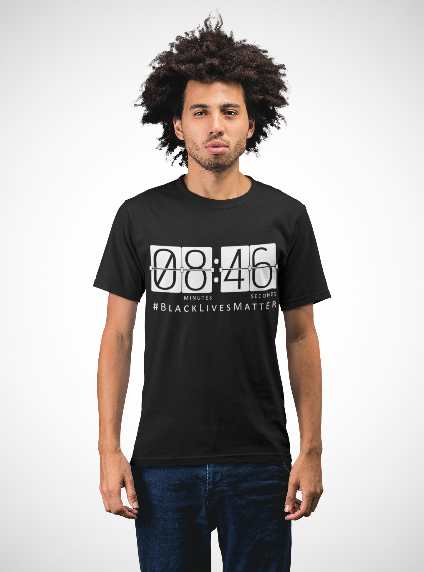 8 minutes 46 second let him breathe | Short-Sleeve Unisex T-Shirt | Expression Tees | Conscious Movement | Cotesh