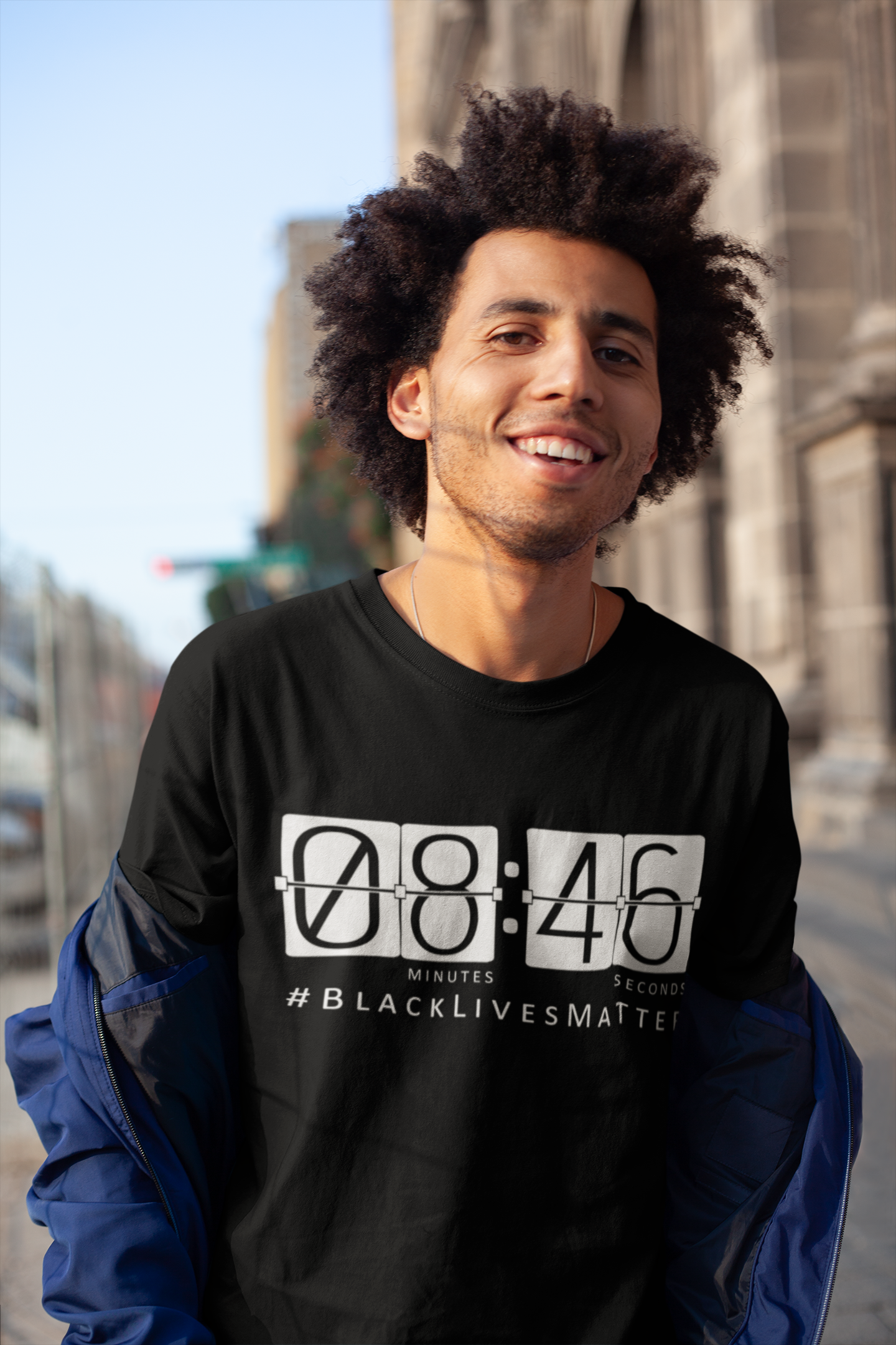 8 minutes 46 second let him breathe | Short-Sleeve Unisex T-Shirt | Expression Tees | Conscious Movement | Cotesh