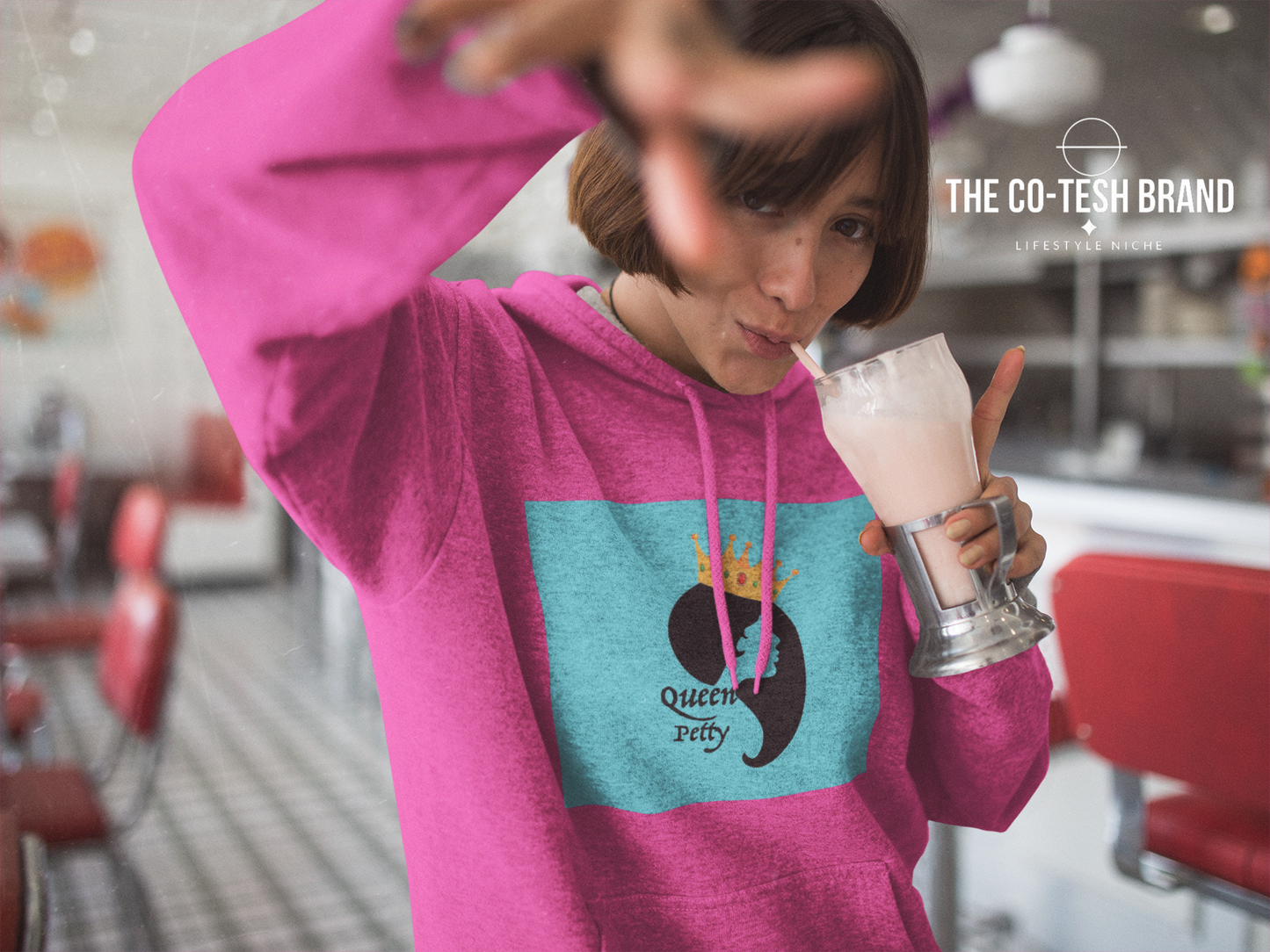 Queen Petty-The Rosie-Unisex Hoodie by Co-Tesh