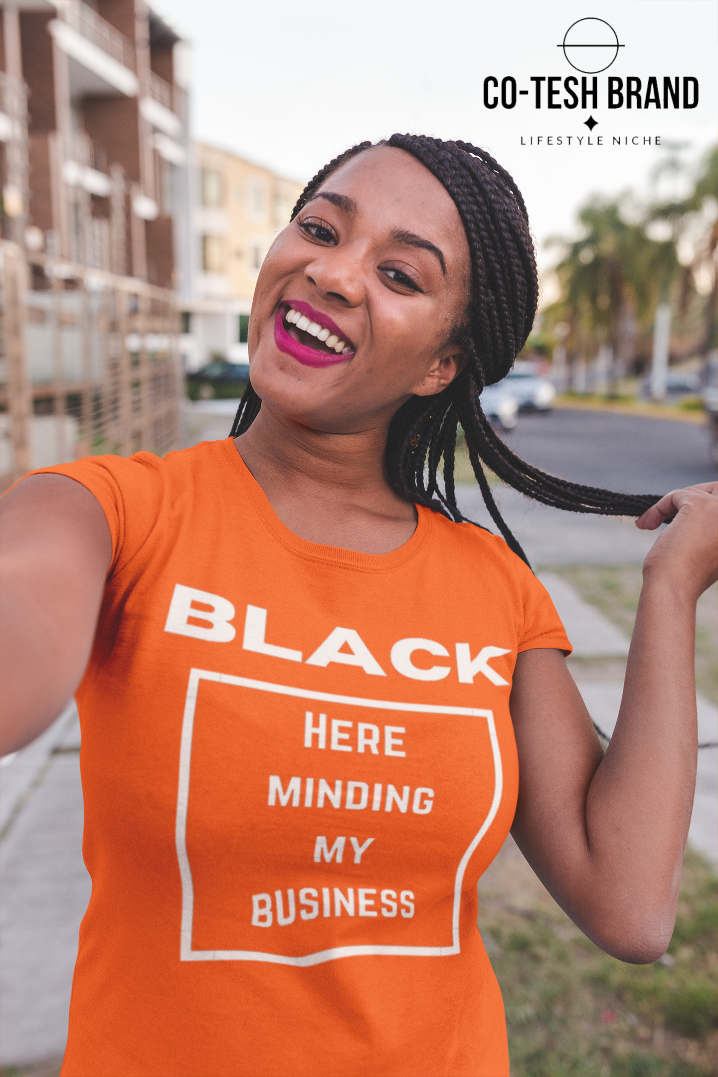 Black Here just minding my Business Short-Sleeve Unisex T-Shirt