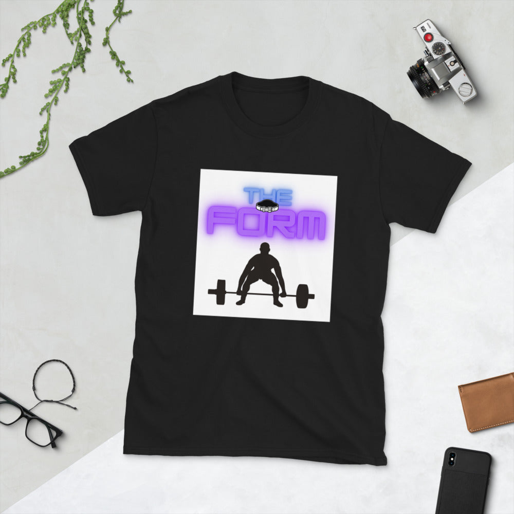 The Form-Short-Sleeve Unisex T-Shirt by Co-Tesh