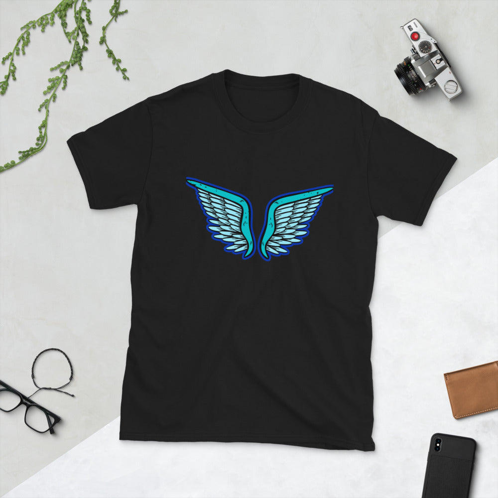 Angel Wings-Short-Sleeve Unisex T-Shirt by Co-Tesh