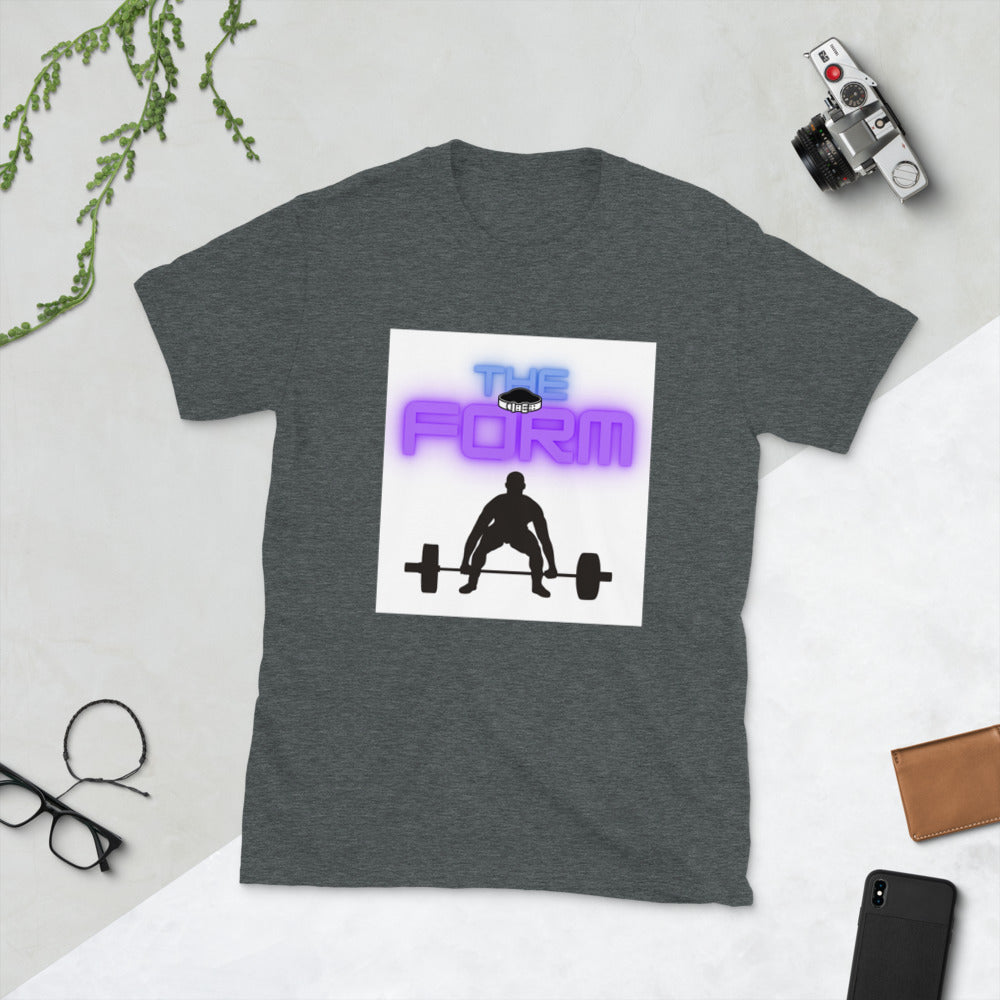 The Form-Short-Sleeve Unisex T-Shirt by Co-Tesh
