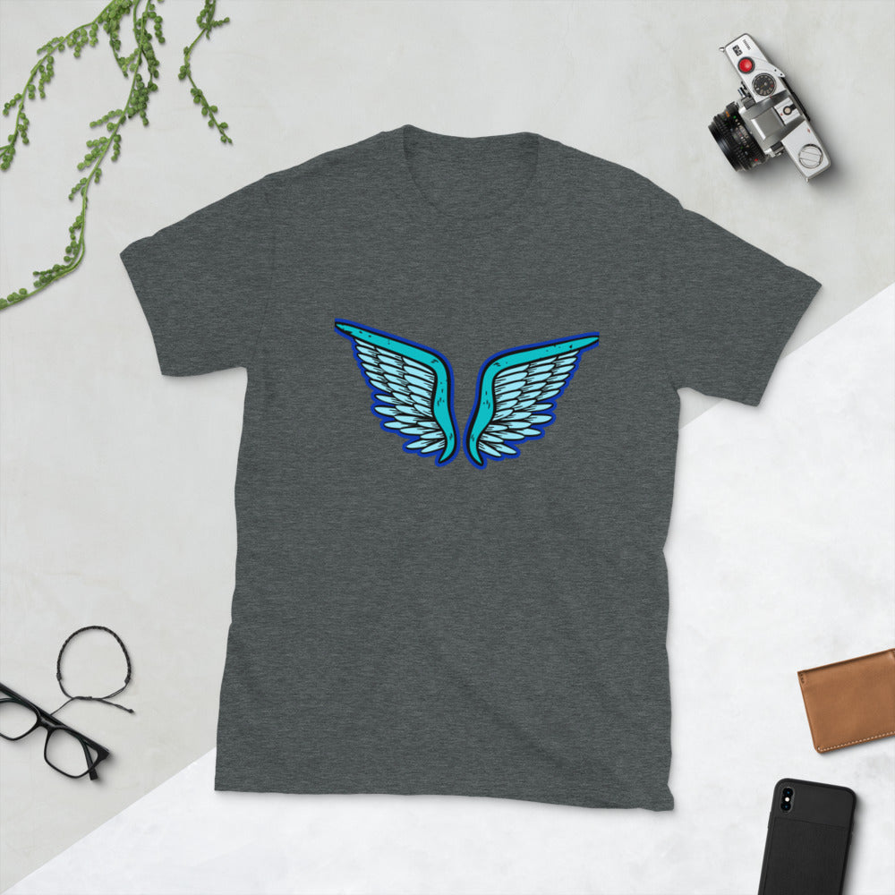 Angel Wings-Short-Sleeve Unisex T-Shirt by Co-Tesh