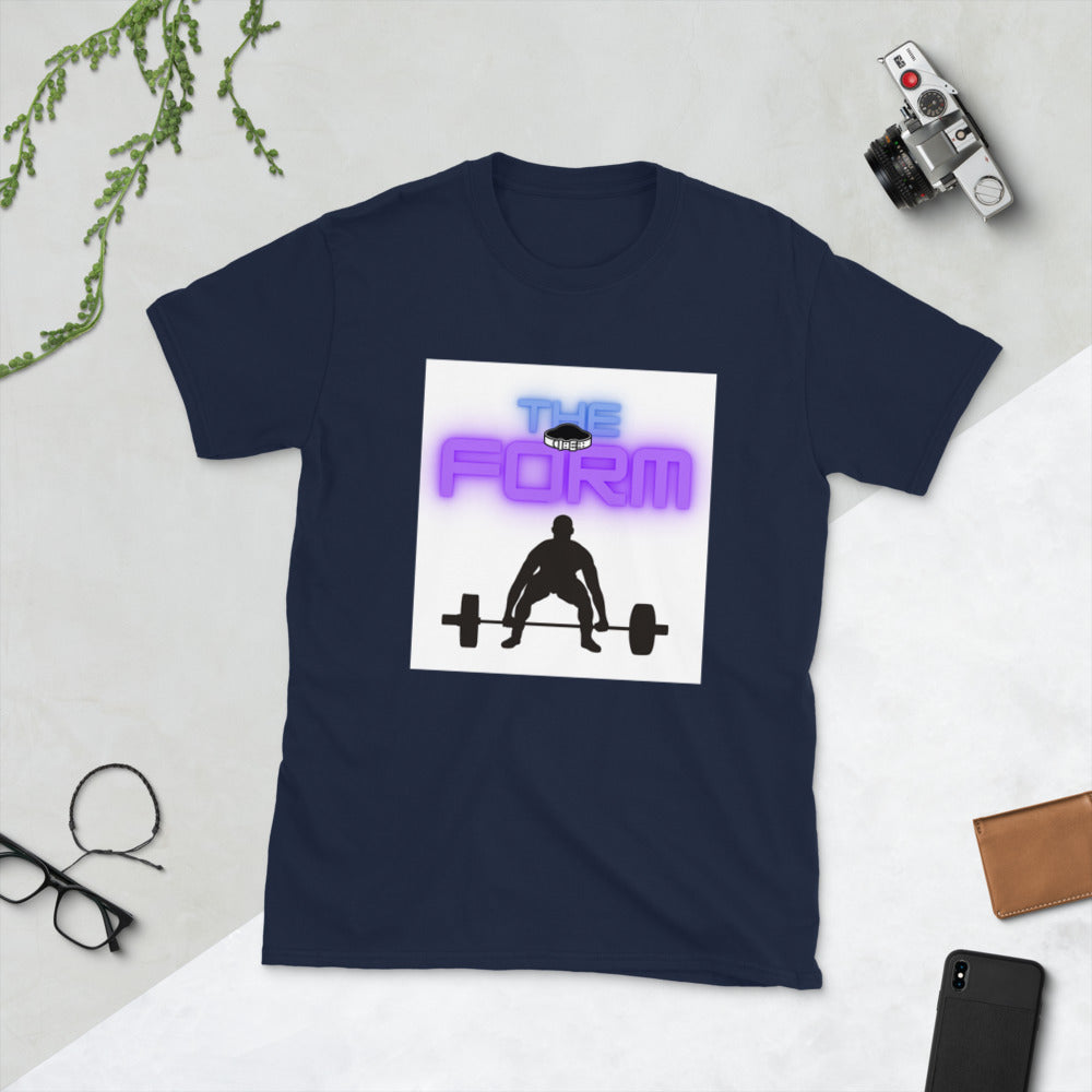 The Form-Short-Sleeve Unisex T-Shirt by Co-Tesh
