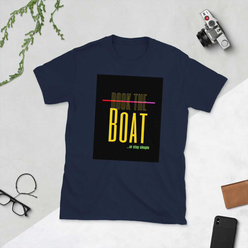 Rock the Boat-Short-Sleeve Unisex T-Shirt by Co-Tesh