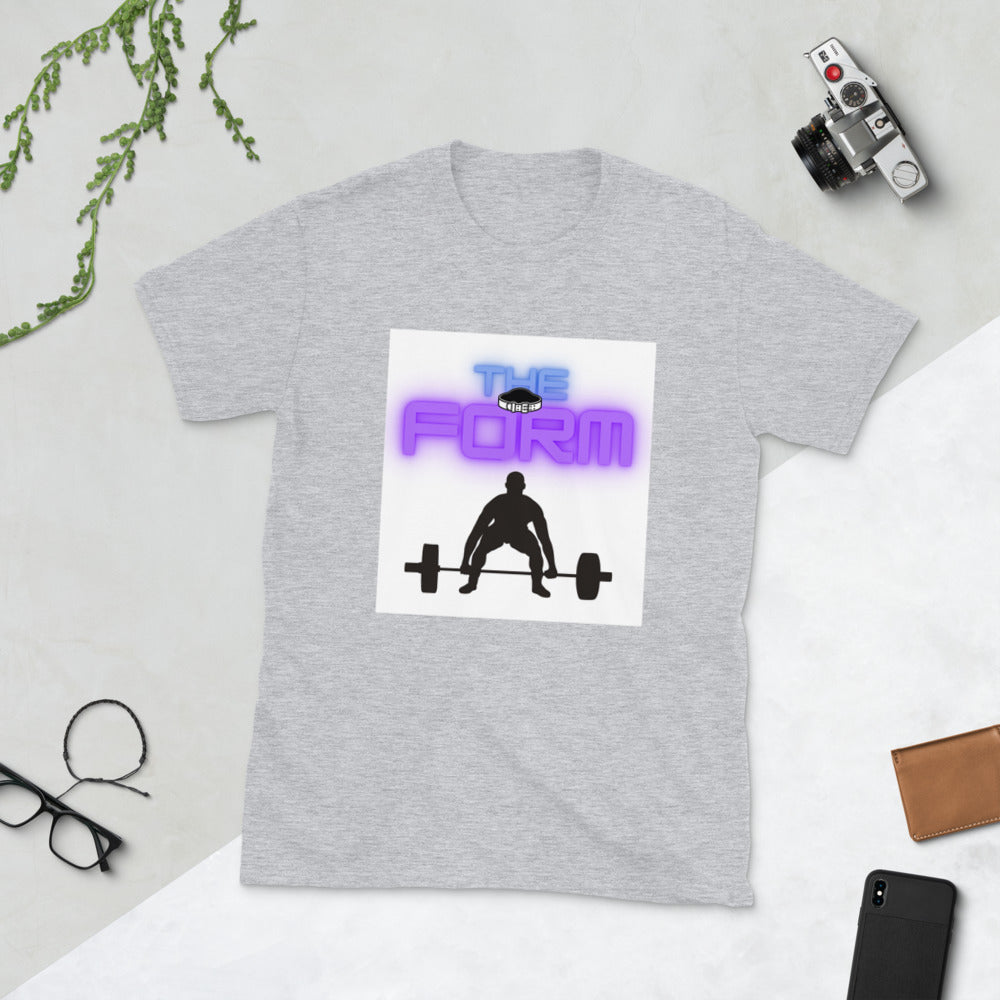 The Form-Short-Sleeve Unisex T-Shirt by Co-Tesh