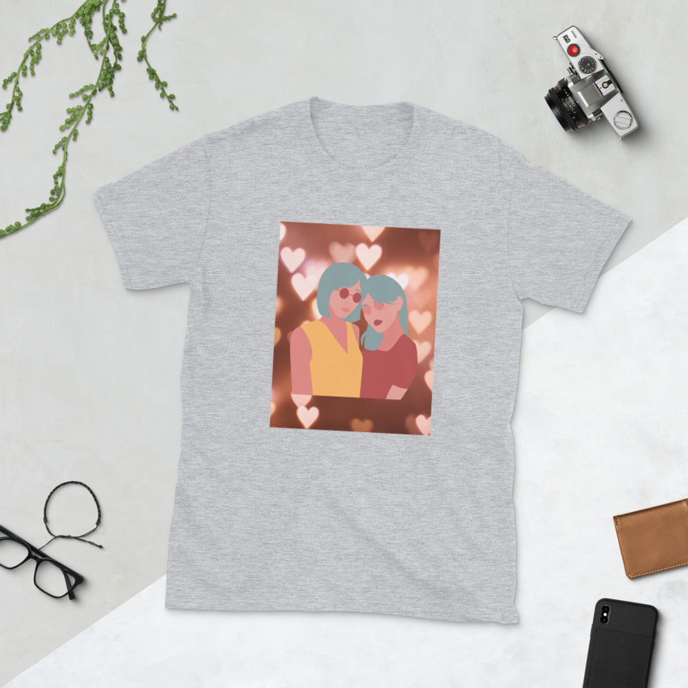Girls Rock-Short-Sleeve Unisex T-Shirt by Co-Tesh