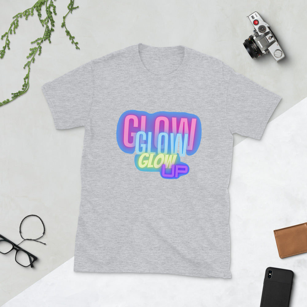 Glow Up 2-Short-Sleeve Unisex T-Shirt by CoTesh