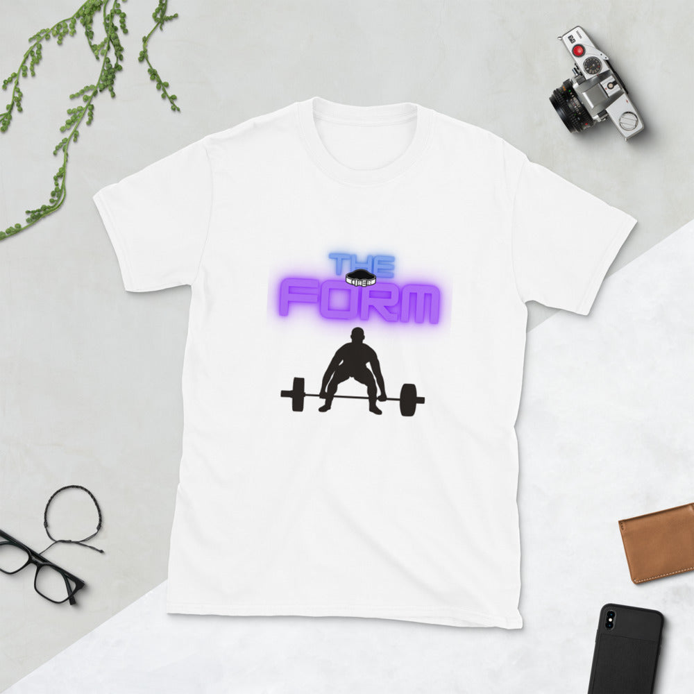 The Form-Short-Sleeve Unisex T-Shirt by Co-Tesh