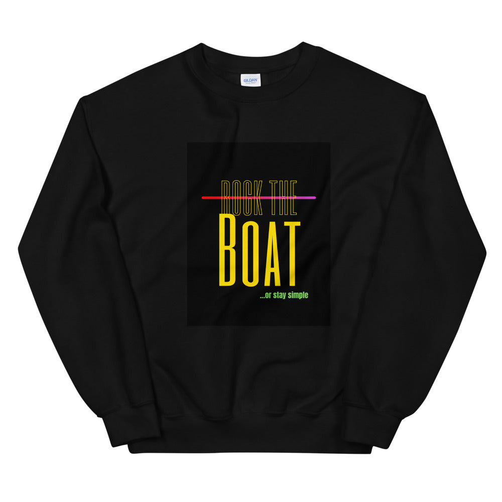 Rock the Boat-Unisex Sweatshirt by Co-Tesh