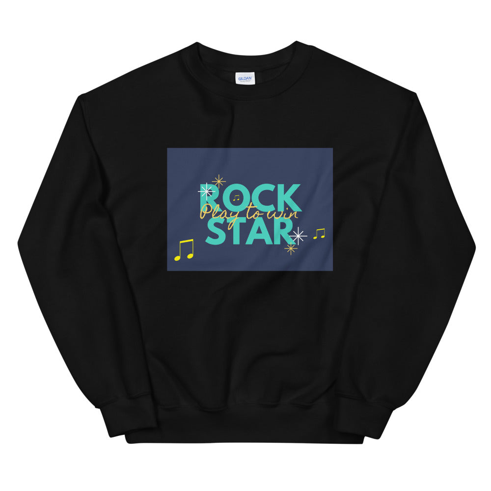 Rock Star-Unisex Sweatshirt by Co-Tesh