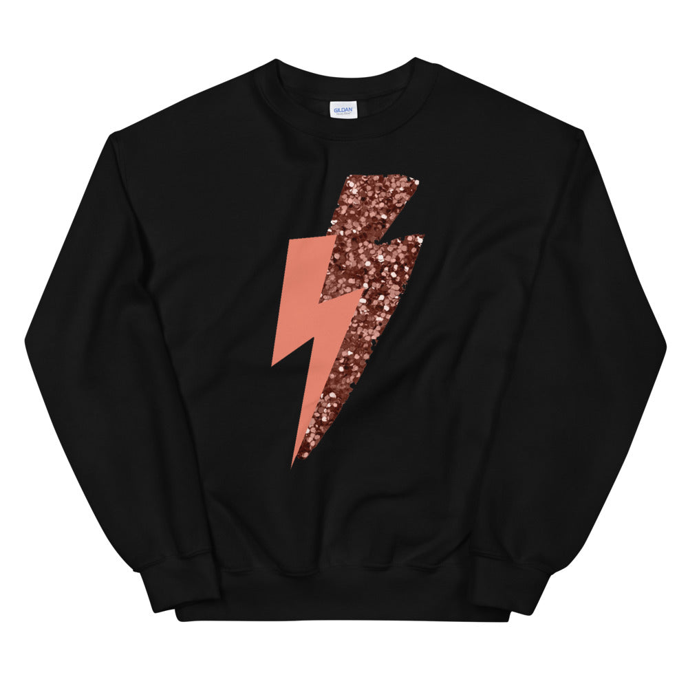 Pink Lightning Unisex Sweatshirt