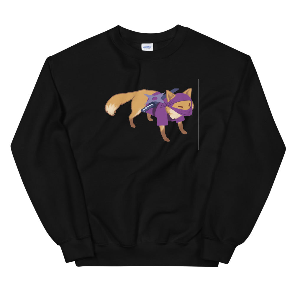Fox Purple Unisex Sweatshirt