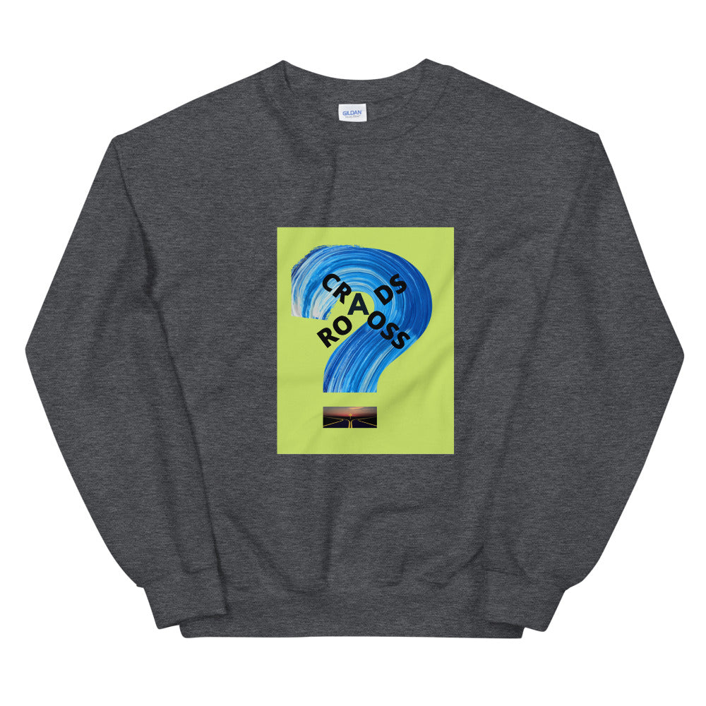 Cross Roads-Unisex Sweatshirt by Co-Tesh