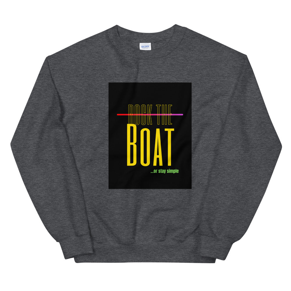 Rock the Boat-Unisex Sweatshirt by Co-Tesh