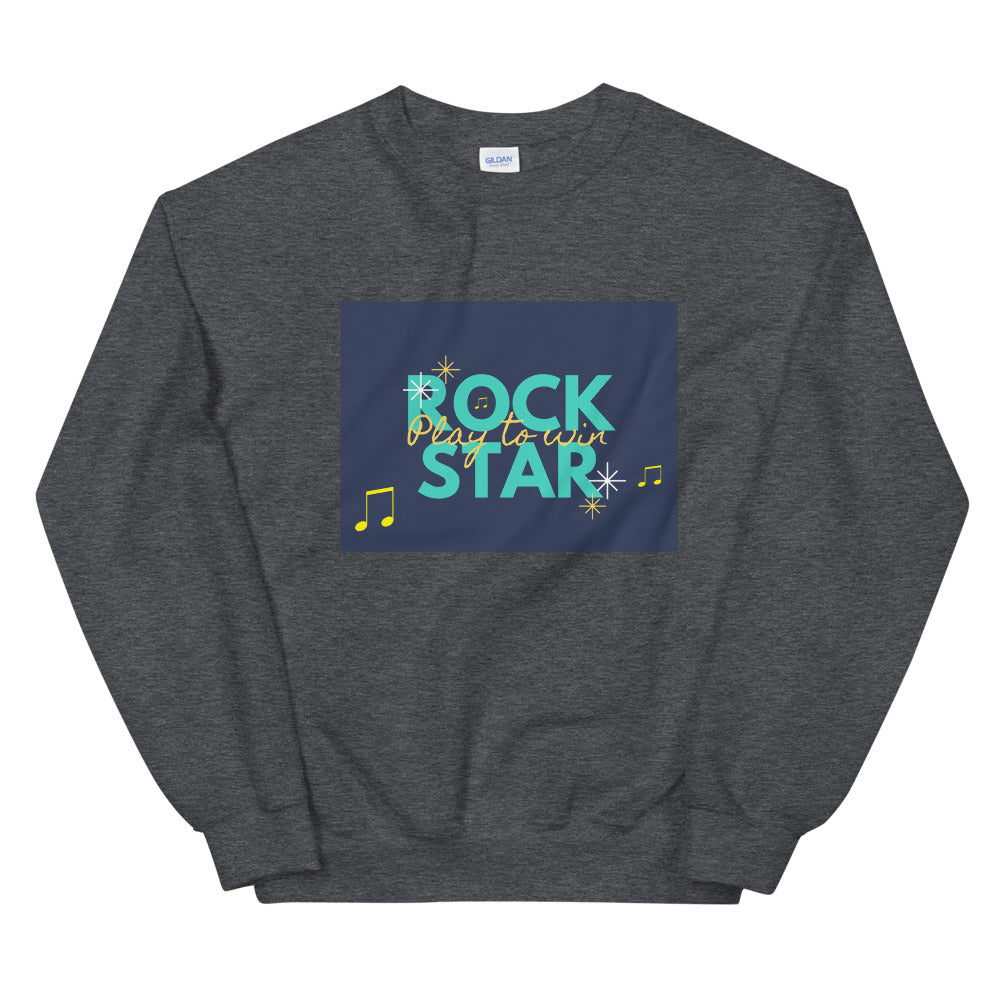 Rock Star-Unisex Sweatshirt by Co-Tesh