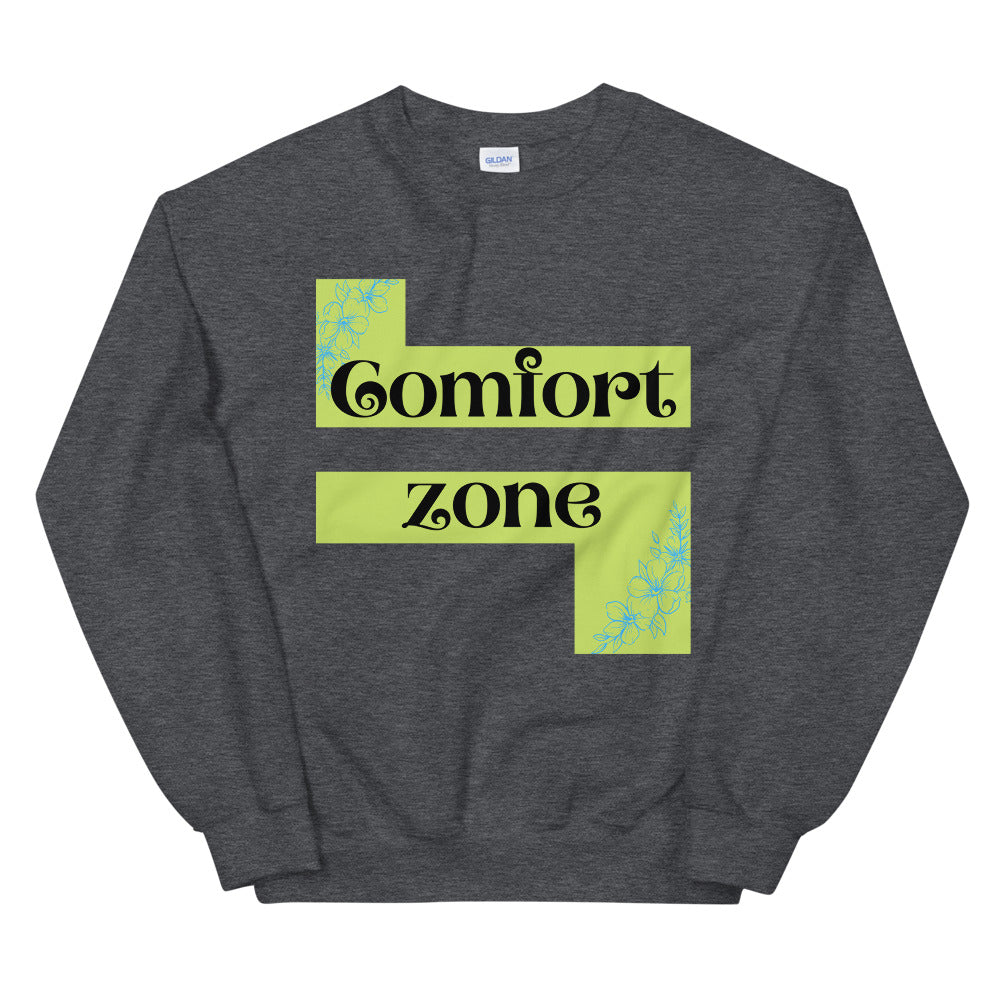 Comfort Zone-Unisex Sweatshirt by Co-Tesh