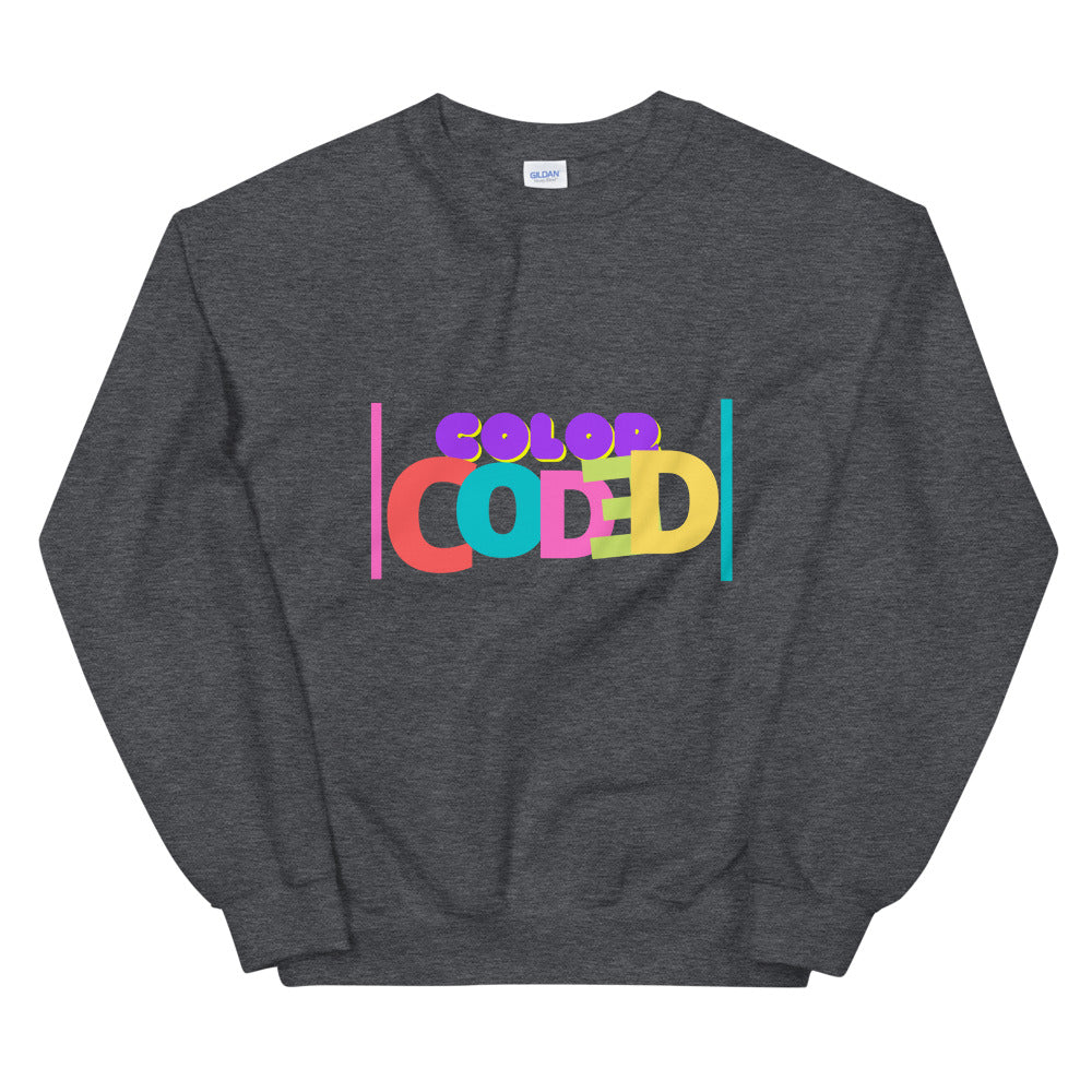 Color Coded-Unisex Sweatshirt by Co-Tesh
