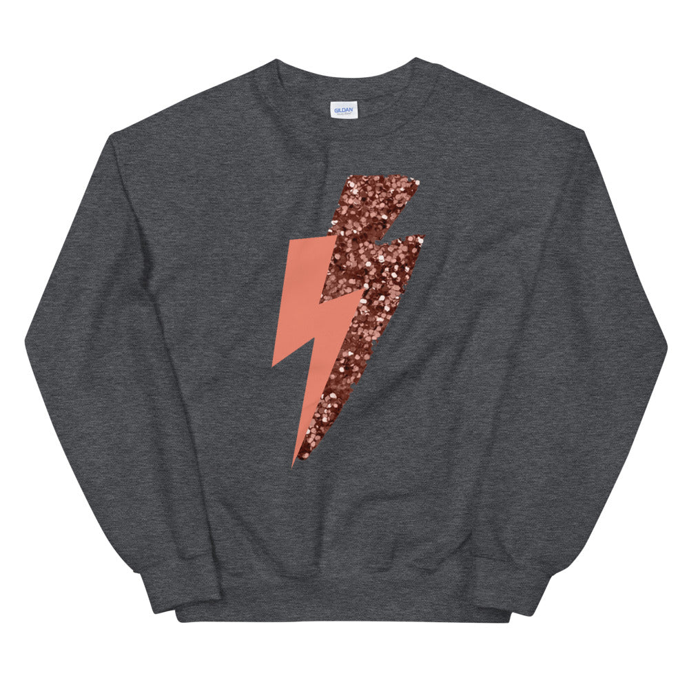 Pink Lightning Unisex Sweatshirt