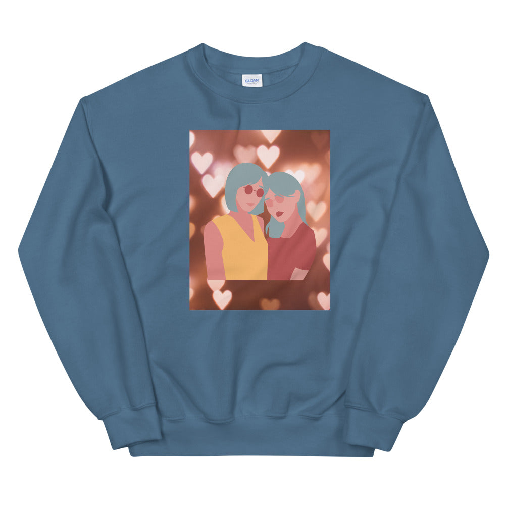 Girls Rock-Unisex Sweatshirt by Co-Tesh