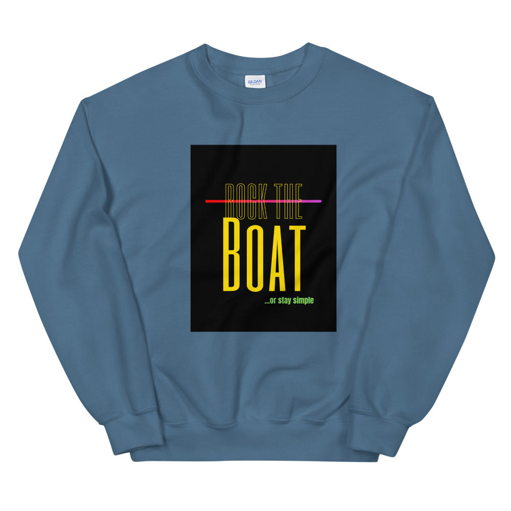 Rock the Boat-Unisex Sweatshirt by Co-Tesh